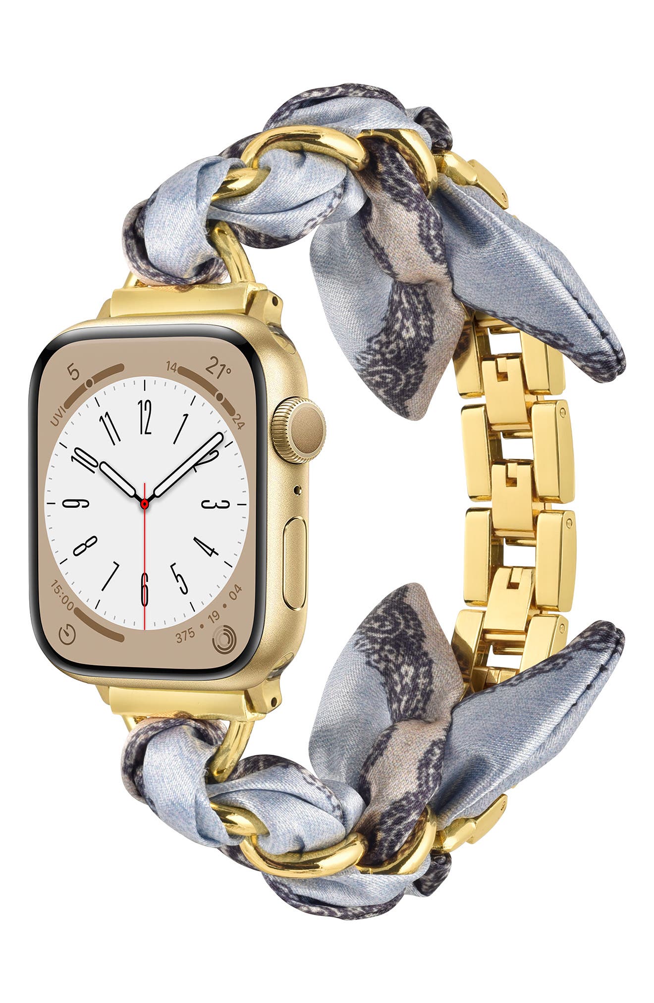 BCBG Scarf & Chain Watch Band