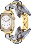BCBG Scarf & Chain Watch Band