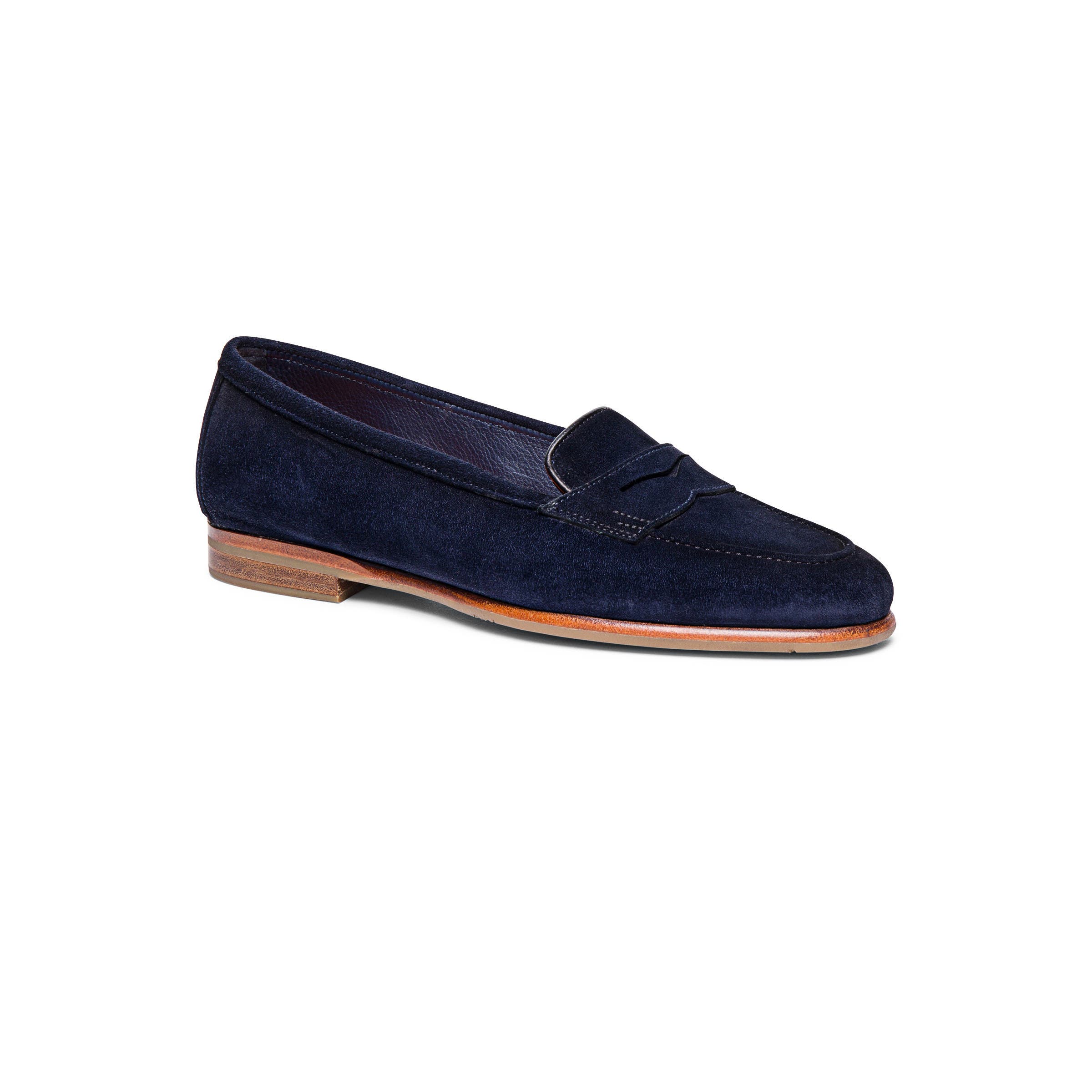 Women's suede Carla loafer