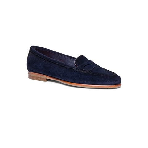 Women's suede Carla loafer