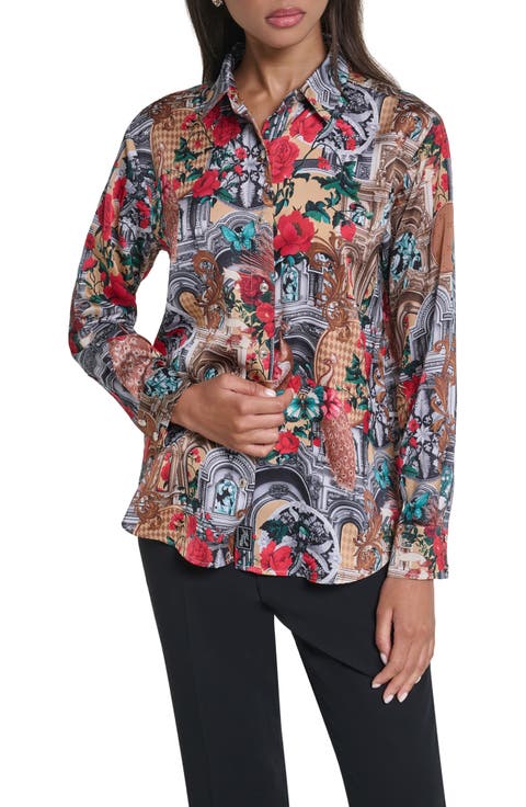 Oversized Woven Top