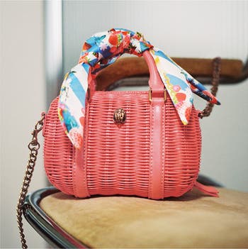 Kensington Basket Boston Crossbody Bag