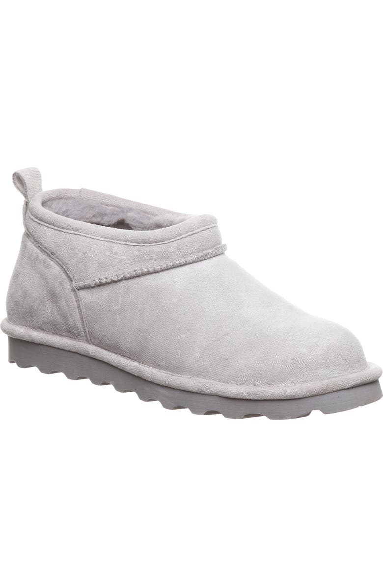 BEARPAW Super Shorty Bootie, Main, color, Gray Fog