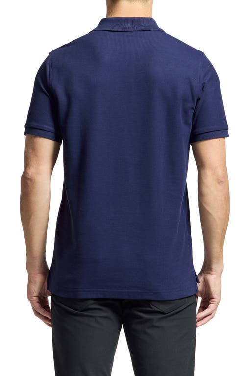 Psycho Bunny Classic Pima Cotton Polo In Evening Blue