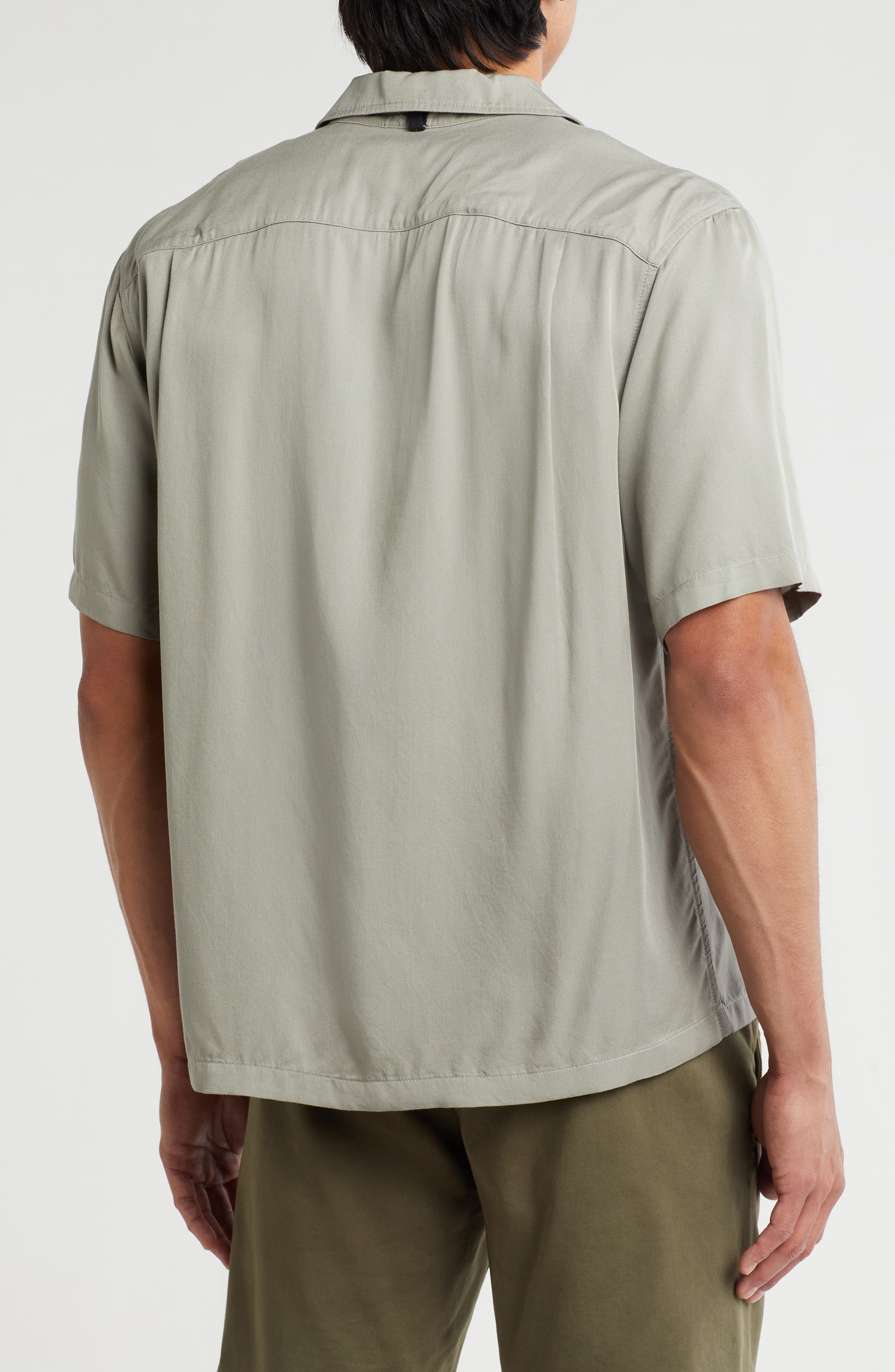 Avery Floral Embroidered Camp Shirt - image 2