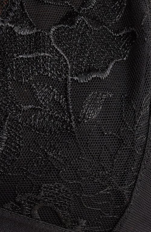 Kilo Brava Strappy Lace Triangle Bralette In Black