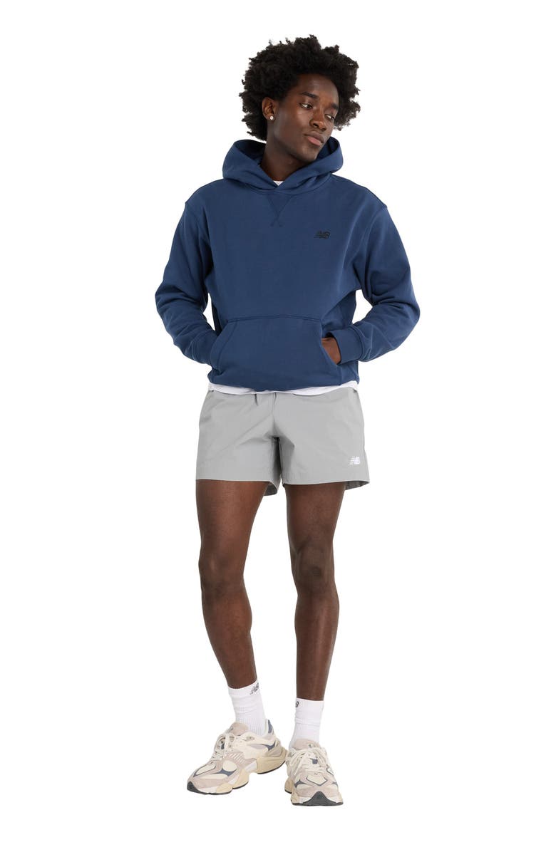 New Balance Athletics Woven Stretch Nylon Shorts, Alternate, color, Slate Grey