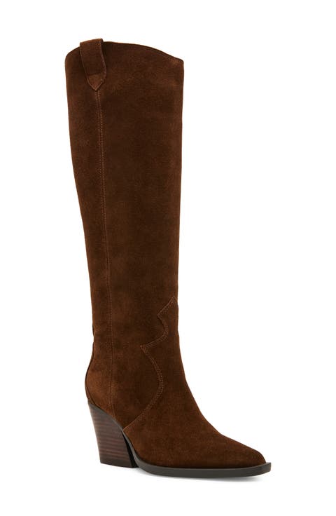 Opal Waterproof Leather Knee High Boot