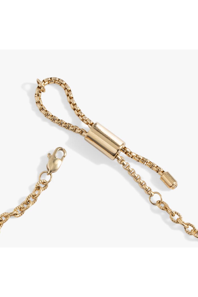 Seaside Anklet, Alternate, color, Gold