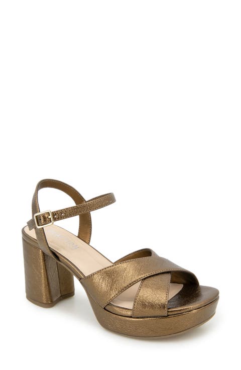 Reeva Ankle Strap Platform Sandal