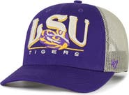 '47 Men's '47 Purple LSU Tigers Arid Adjustable Trucker Hat