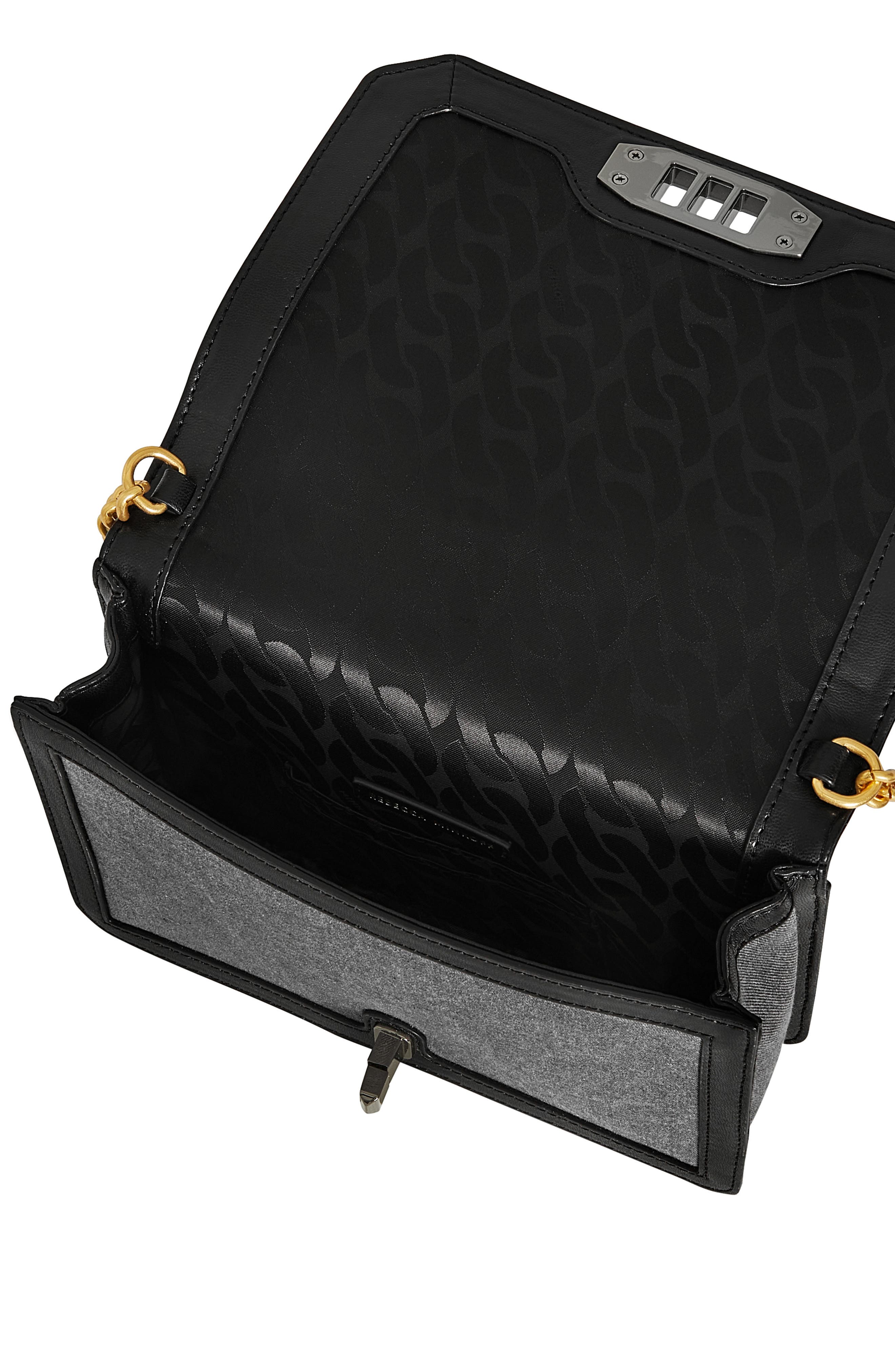 Rebecca Minkoff Small Love Celestial Stud Crossbody Bag, Alternate, color, 