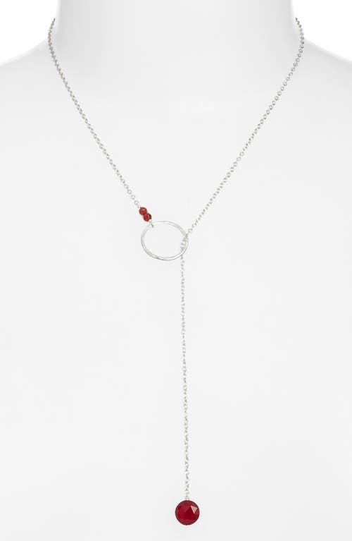 Nashelle Gwyneth Semiprecious Toggle Necklace