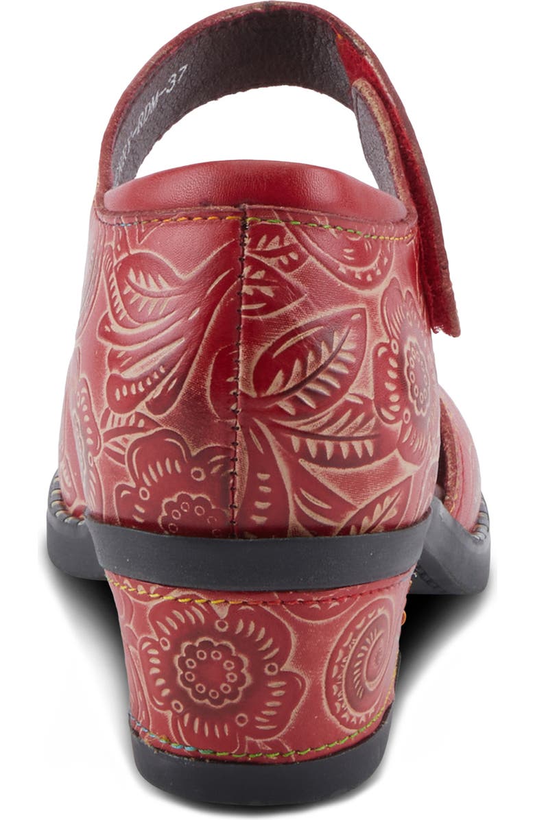 L'Artiste by Spring Step Jazzberry Ankle Strap Pump, Alternate, color, Red Multi