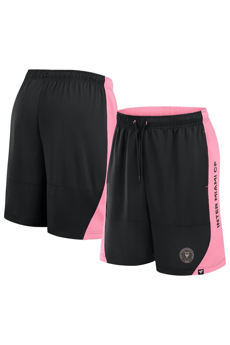 Men's Fanatics Black Inter Miami CF Throw-In Shorts, Alternate, color, Black