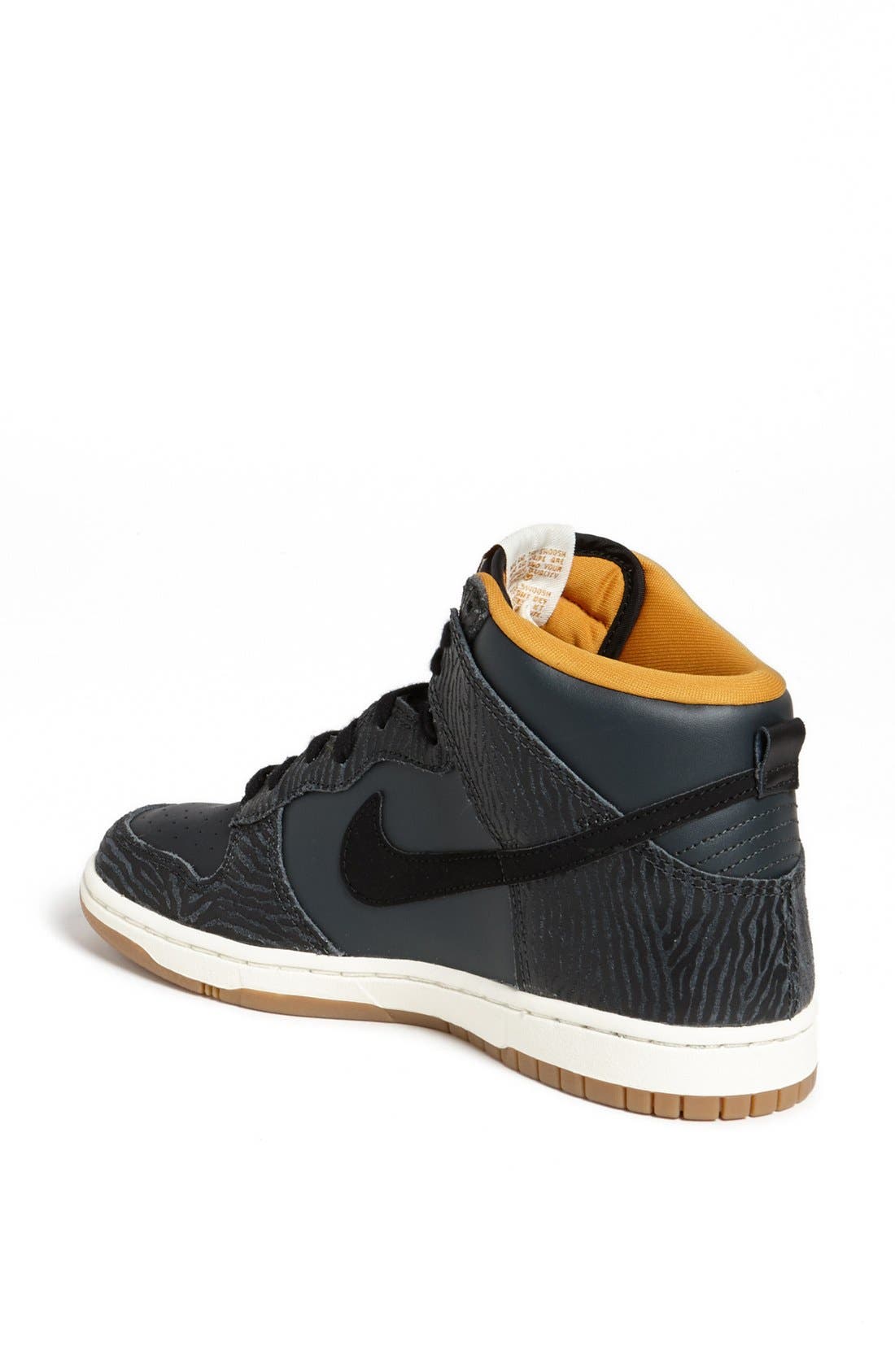 Nike 'Dunk Hi - Skinny Print' High Top Basketball Sneaker, Alternate, color, 