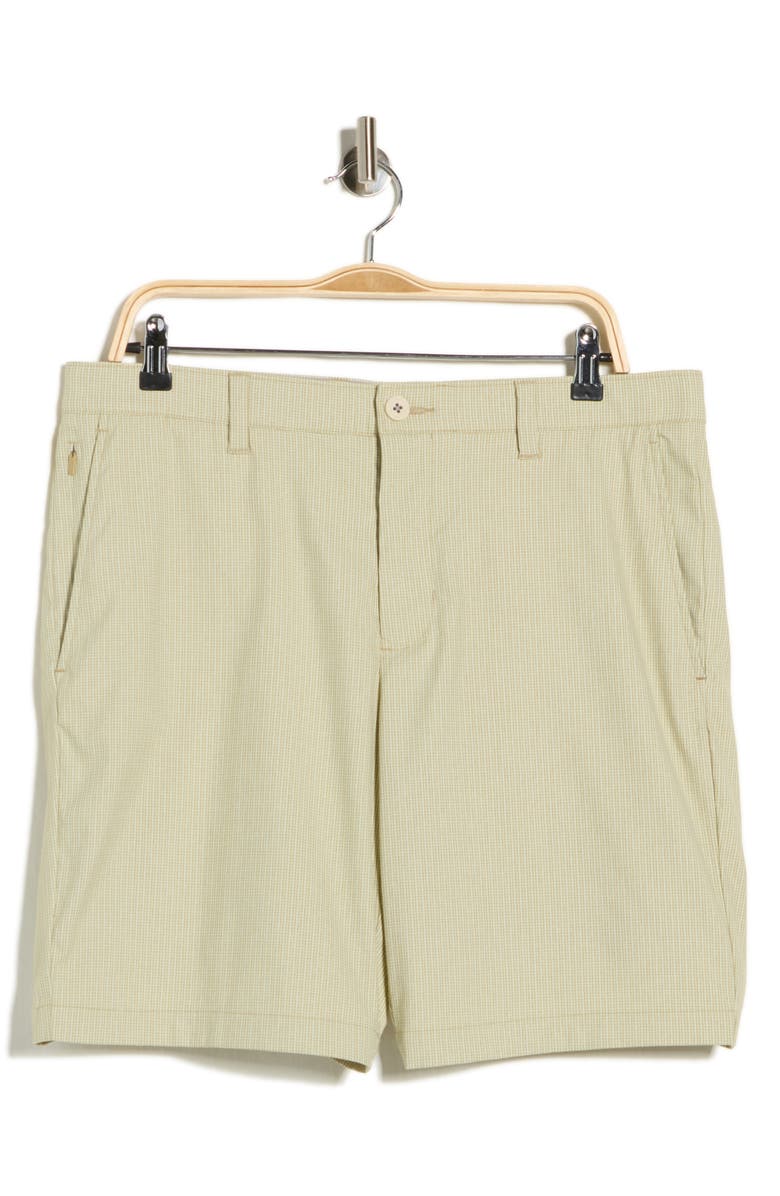 Tommy Bahama Barbados Pro 9-Inch Flat Front IslandZone<sup>®</sup> Shorts, Main, color, Stone Khaki