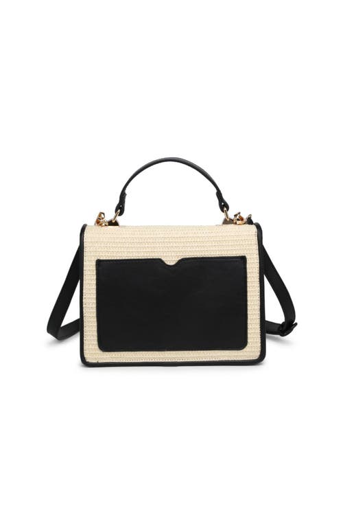 Moda Luxe Ruth Crossbody In Ivory Black