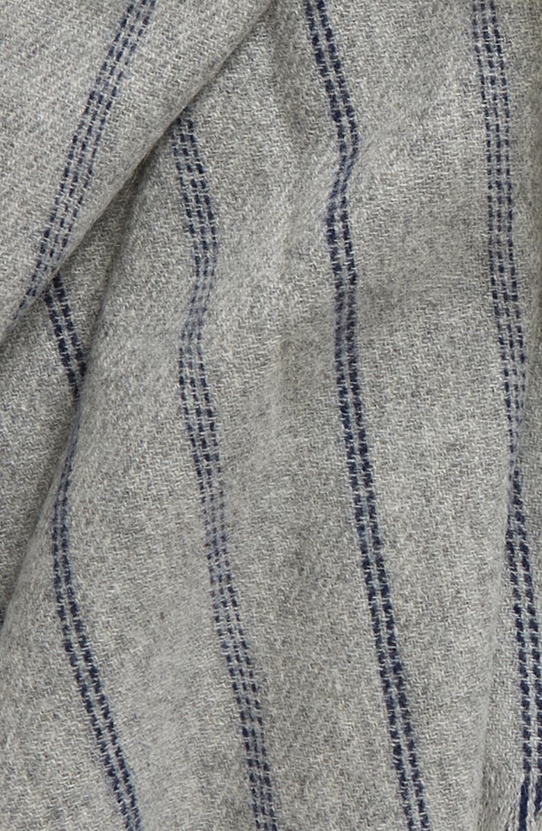 Vince Stripe Lightweight Cashmere Scarf, Alternate, color, 