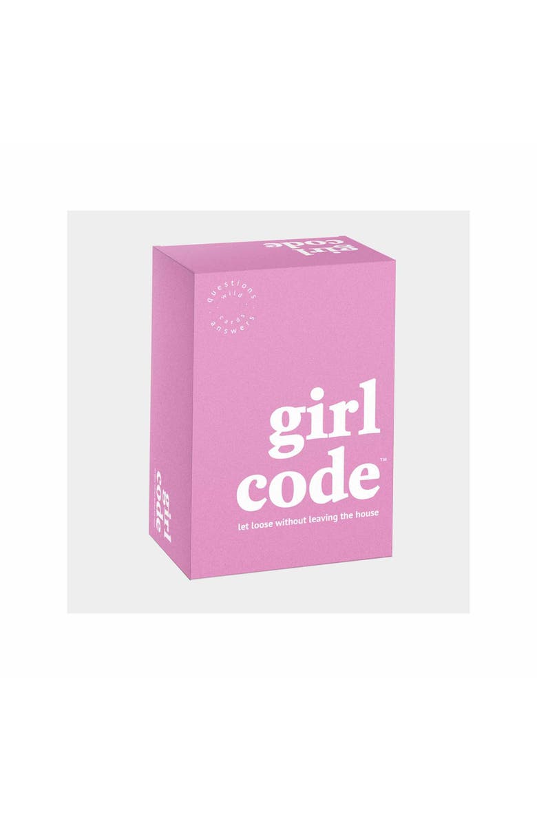 Good Company Games LLC Good Company Games Girl Code, Party Card Games, 310 Players, Adults Ages 17+, Main, color, Multicolored