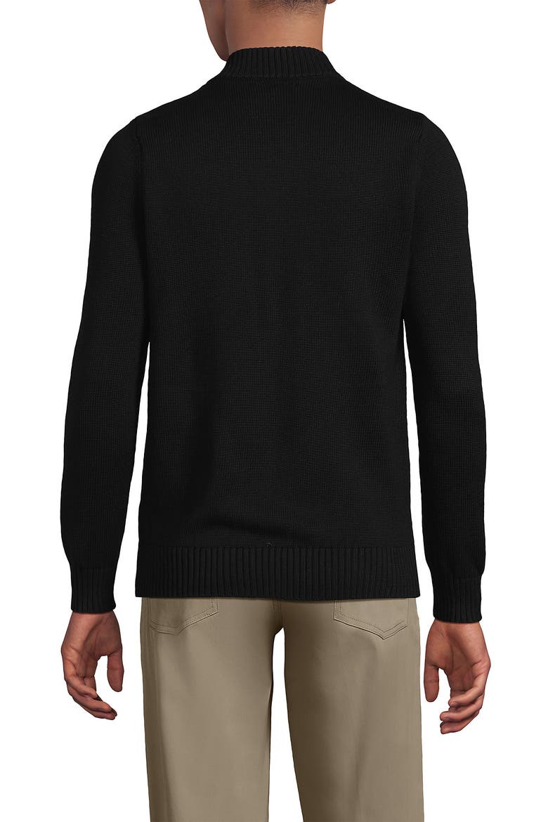 School Uniform Adult Legacy Full Zip Cardigan, Alternate, color, Black