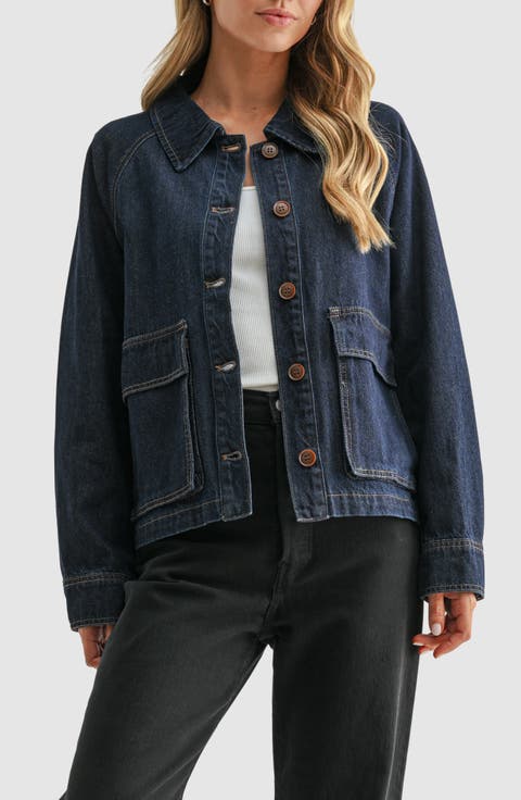 Pocket Detail Denim Jacket