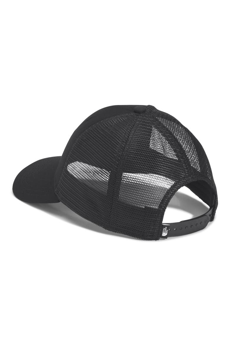 Mudder Trucker Recycled Hat, Alternate, color, TNF BLACK