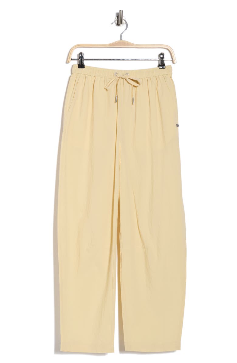 Scotch & Soda Barrel Leg Cotton Drawstring Pants, Alternate, color, Chino Green