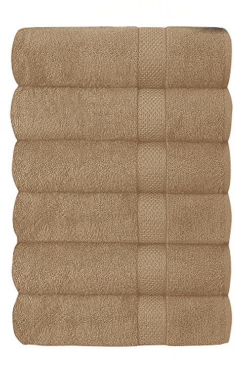 Set of 6 Plush Towels