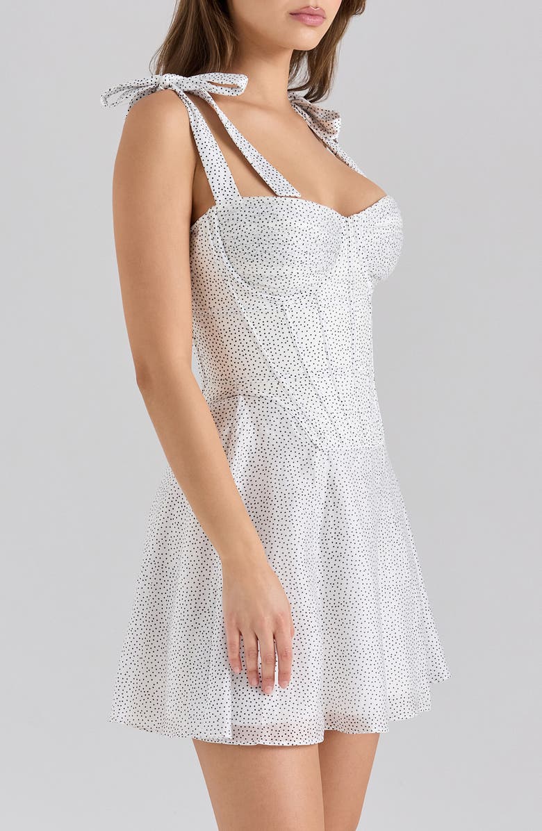 Ariella Corset Tie Strap Minidress