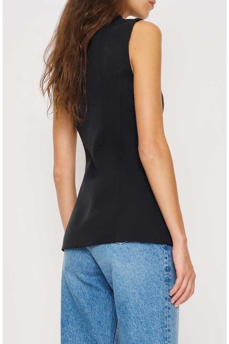 Esena Vest, Alternate, color, BLACK