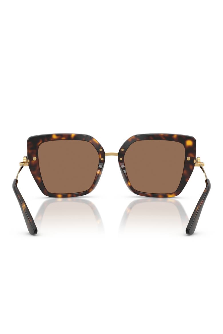 53mm Butterfly Sunglasses, Alternate, color, HAVANA