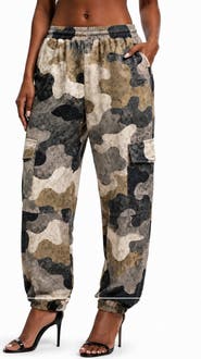 Dai Moda Camo Cargo Joggers