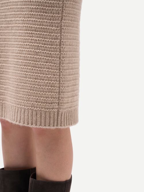 Gobi Cashmere Cashmere Sheath Skirt In Gray