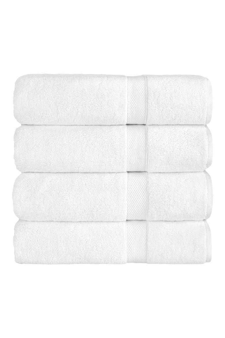 Anovia Oversized Bath Towels, Alternate, color, WHITE