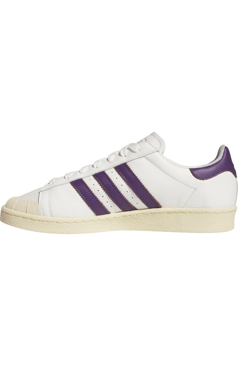 adidas Gender Inclusive Jabbar Half Shell OG Sneaker, Alternate, color, Off White/ Violet/ Vanilla