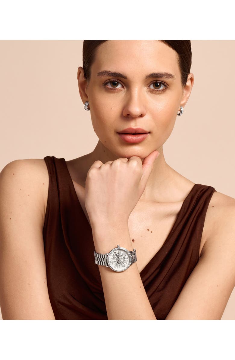 Olivia Burton Ice Burst Bracelet Watch, 35mm, Alternate, color,