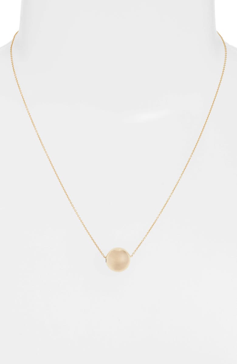 Bony Levy 14K Gold Ball Pendant Necklace, Alternate, color, 