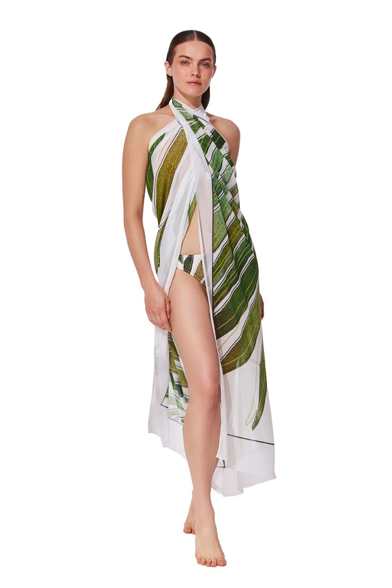 Willow Pareo, Alternate, color, White-Green