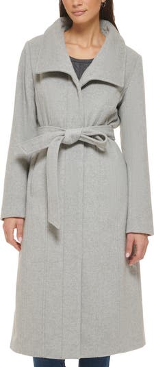 Cole haan women's slick wool wrap coat on sale