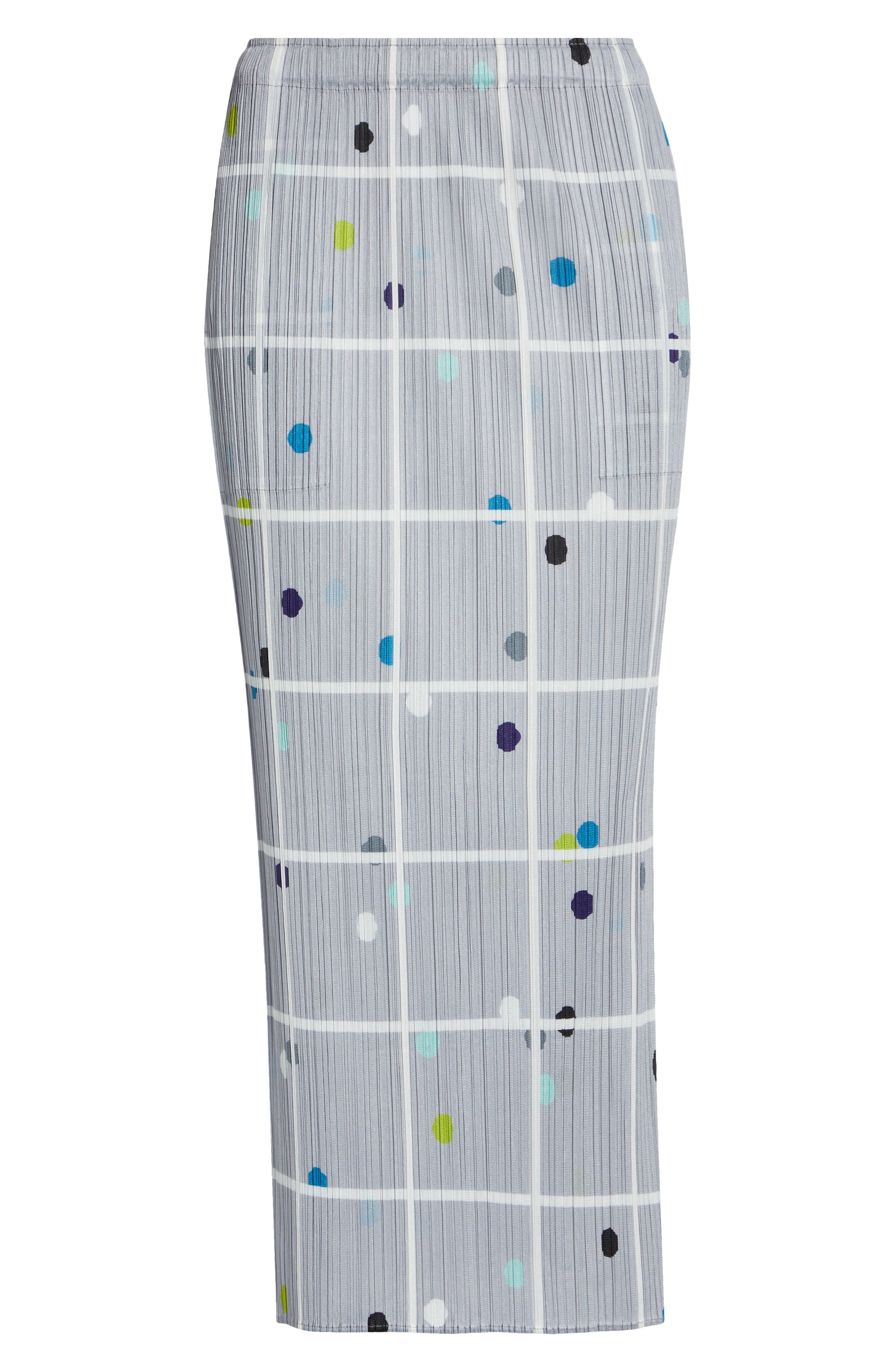 Crossing Dots Print Pleated Midi Skirt (Women) | Nordstrom