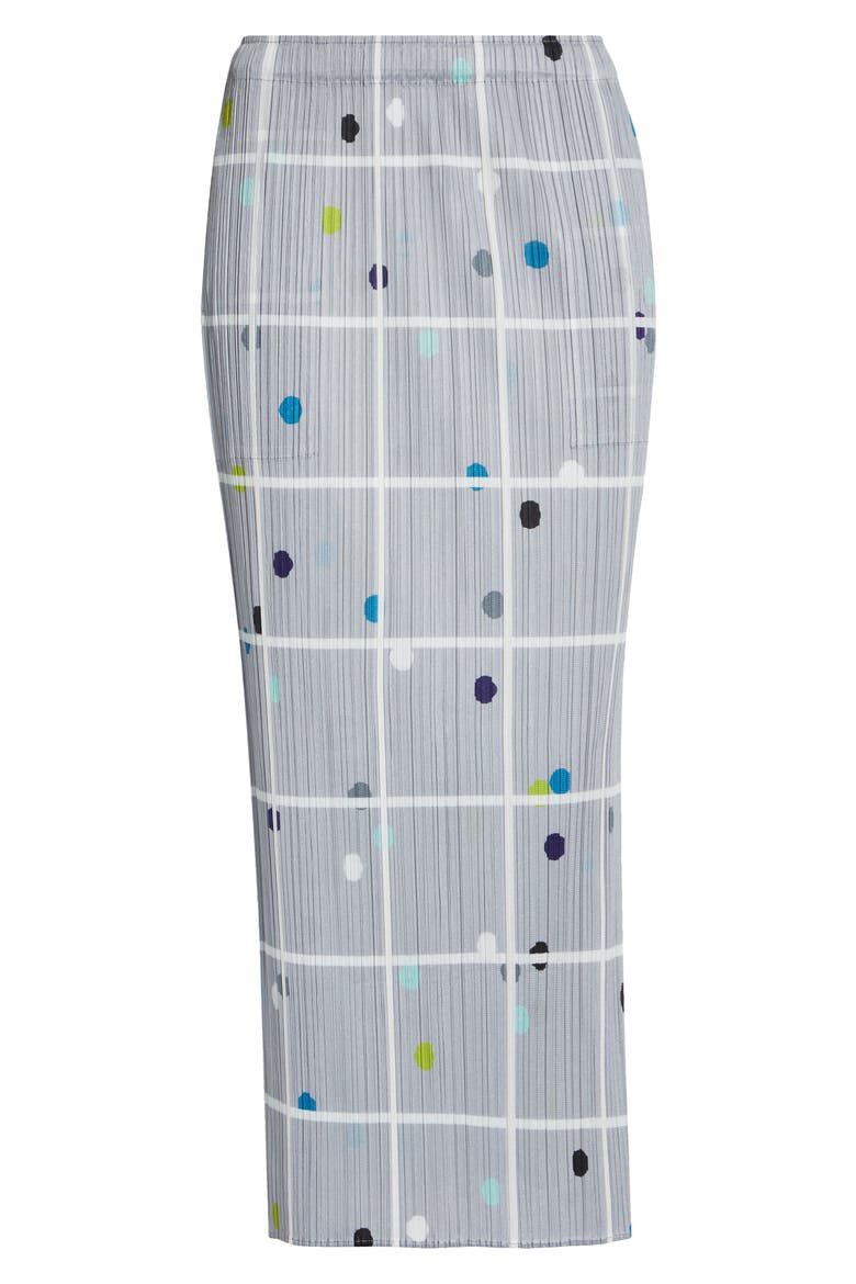 Crossing Dots Print Pleated Midi Skirt (Women) | Nordstrom