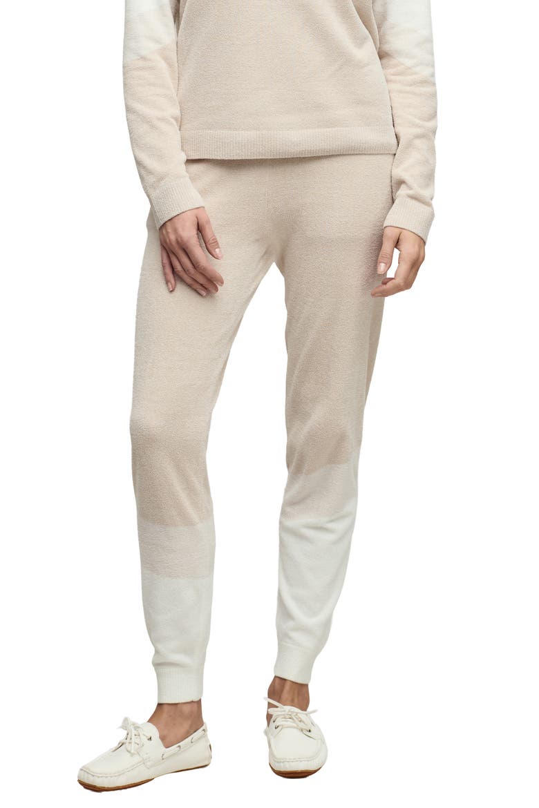 CozyChic® Ultra Lite® Wavy Colorblock Joggers, Main, color, STONE MULTI