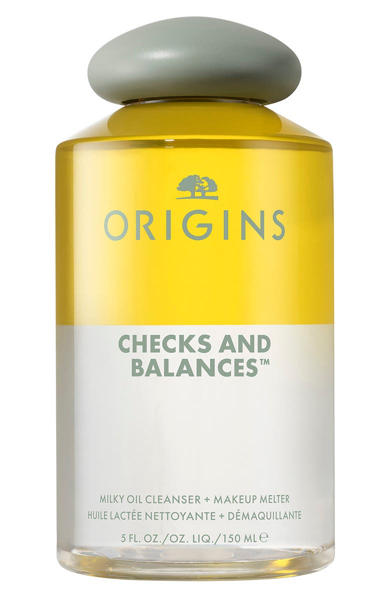 Origins Checks & Balances Milky Oil Cleanser + Makeup Melter, Main, color, 