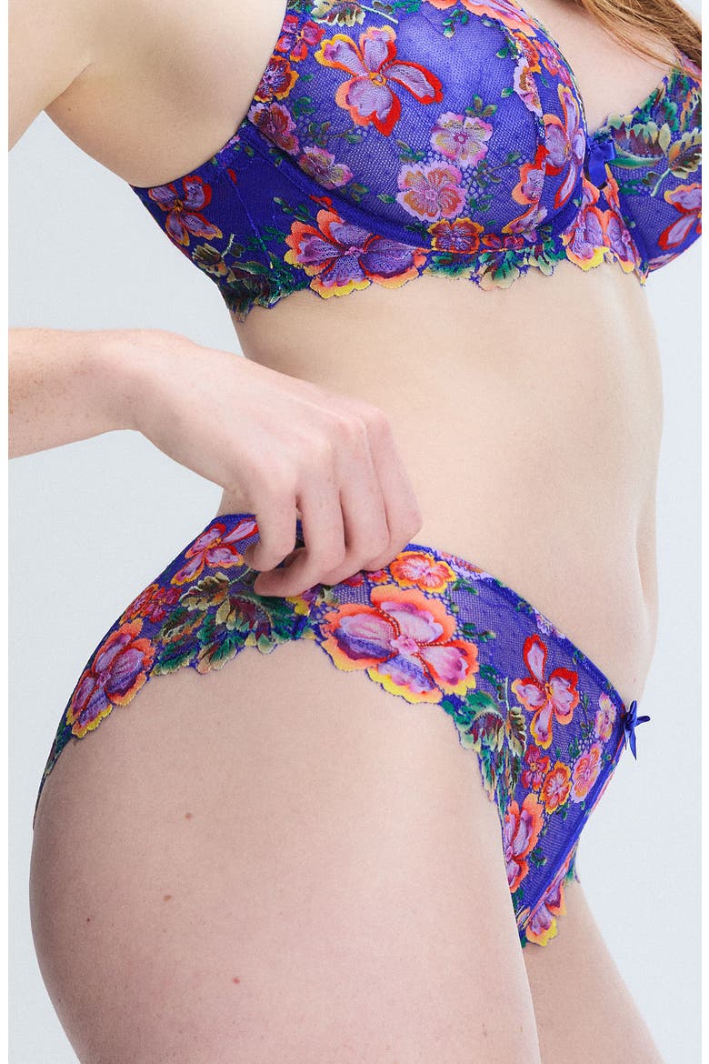 Sunchaser Lace Cheeky Briefs, Alternate, color, RENDEZVOUS BLUE