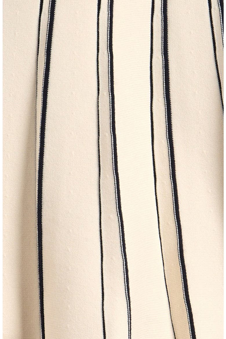Kids' Alice Pleated Miniskirt, Alternate, color, IVORY/ NAVY