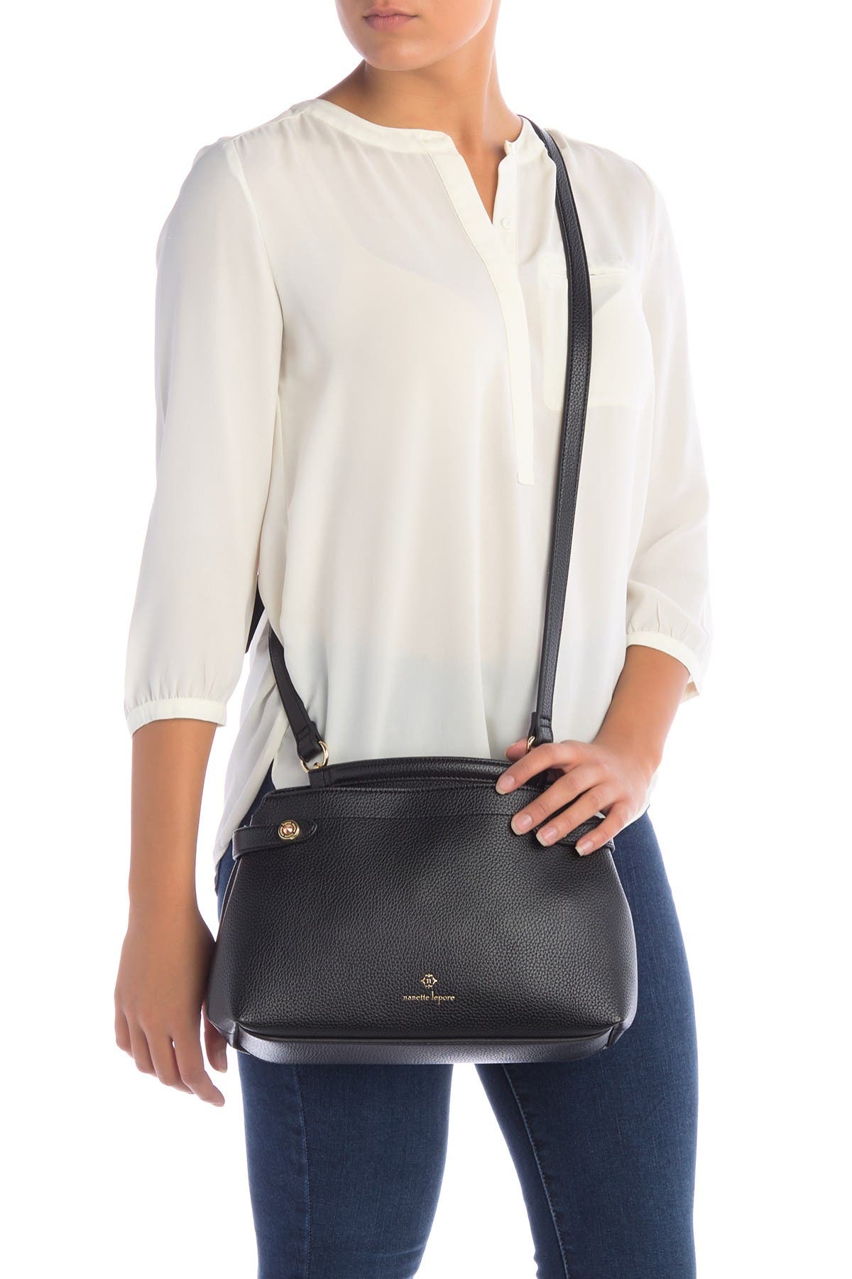 Nanette Lepore Arti Top Handle Crossbody Bag, Main, color, 