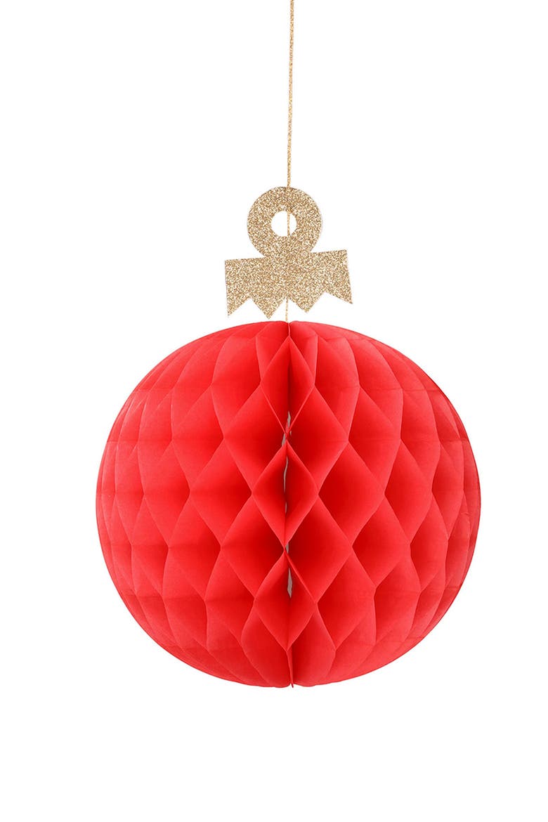 Set of 5 Large Hanging Honeycomb Decorations, Alternate, color, MULTICOLORED