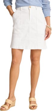 Tommy Bahama Ella Cotton Blend Field Skirt