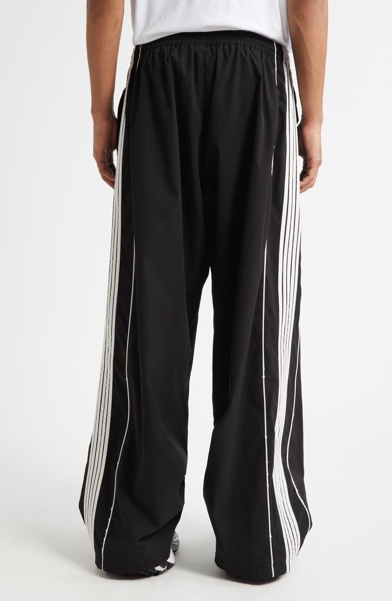Balenciaga Oversize Track Pants, Alternate, color, 1000 Black